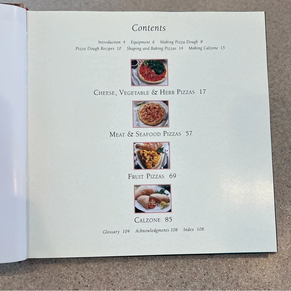 Williams-Sonoma Kitchen Library Hardcover Book-PIZZA